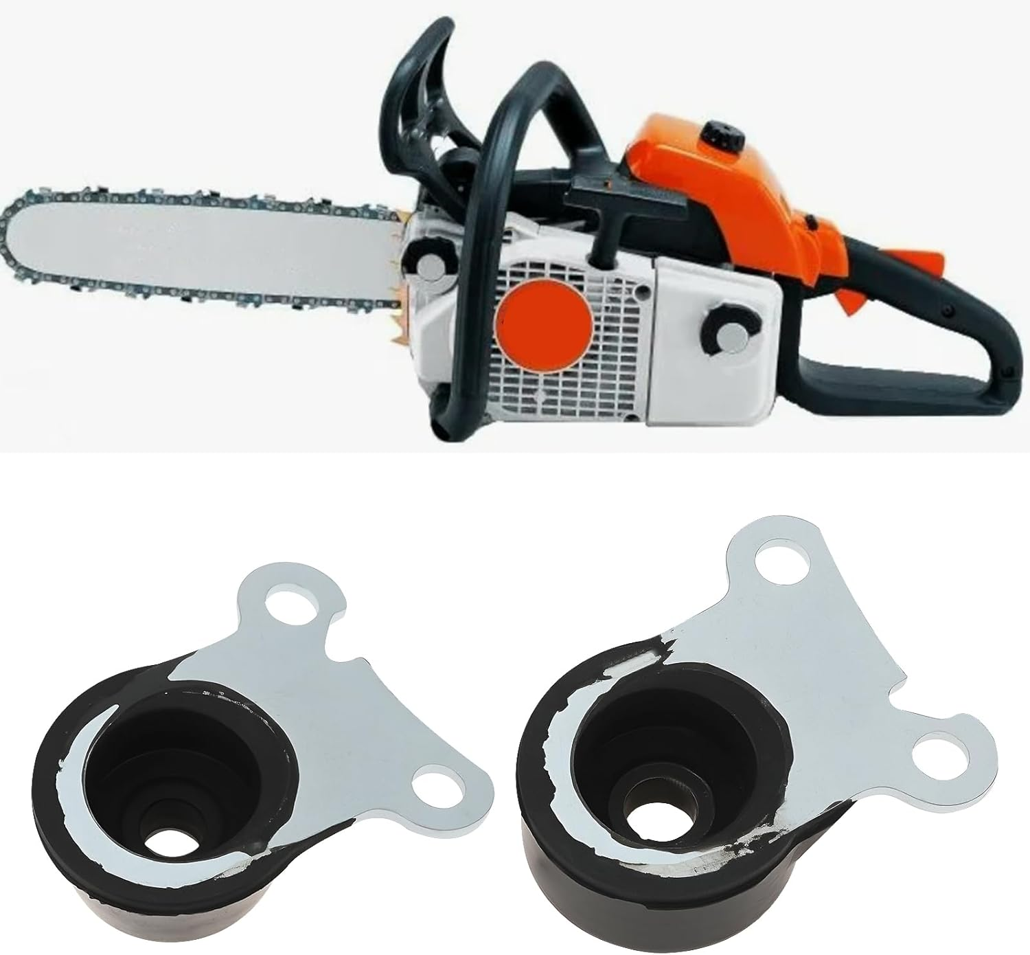 SING F LTD Chainsaw Annular Buffer Mounting Kit Handle Vibration Damper Compatible with Stihl 020T MS200 MS200T image number 4