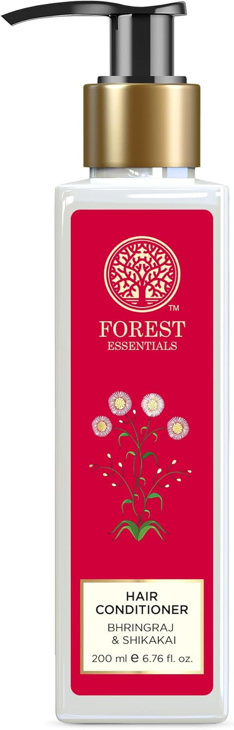 Forest Essentials Hair Conditioner, Bhringraj and Shikakai, 200Ml image number 4