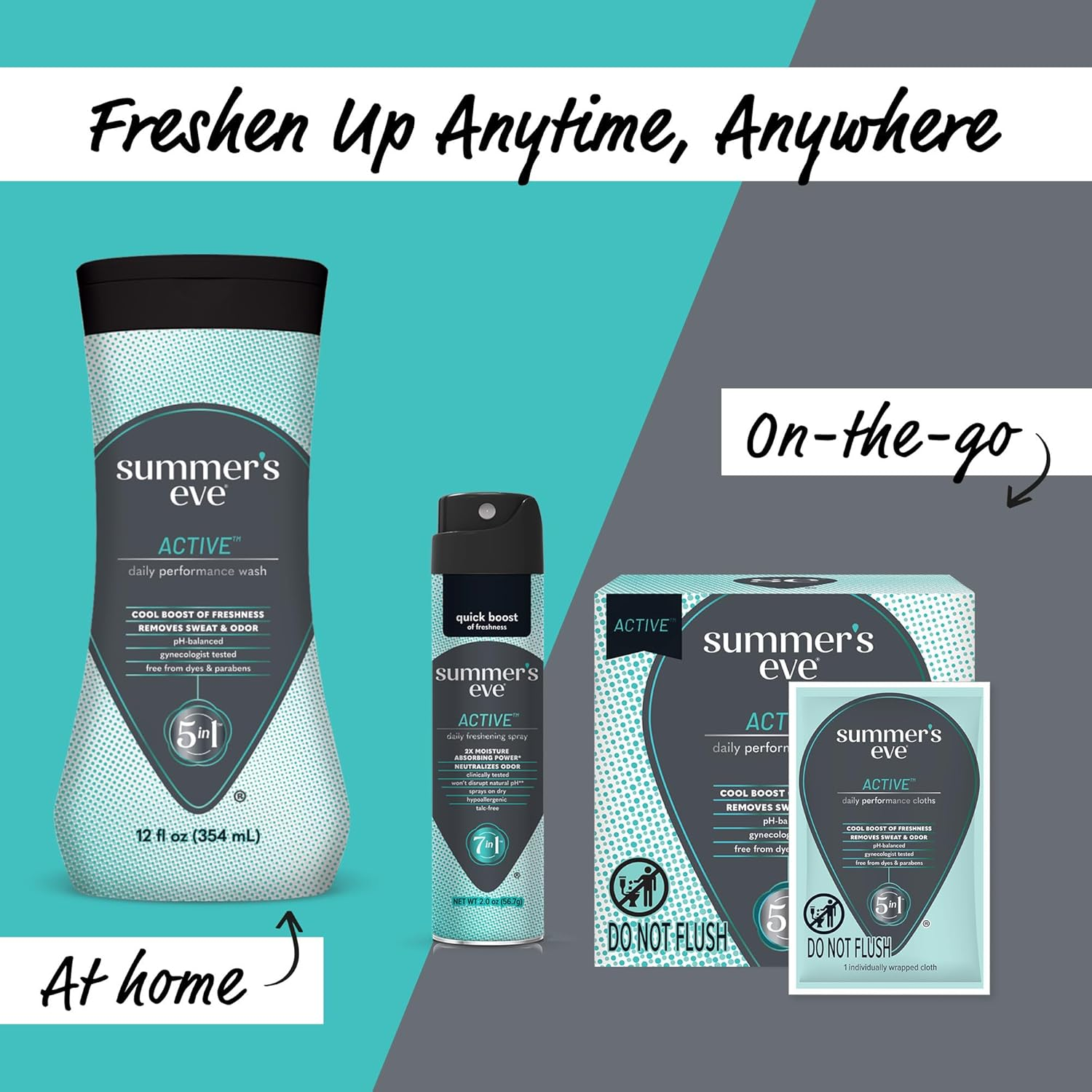 Summer'S Eve Active Cooling Feminine Cleansing Wash Eucalyptus, 3 Count image number 6