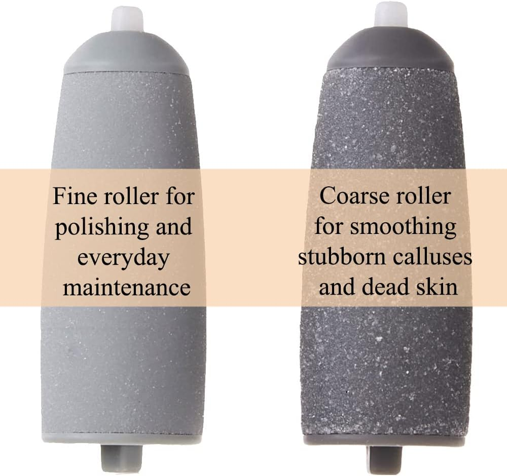 PAI4LEISI 6 Coarse Pedicures Replacement Heads for Flawless Pedi Electric Tool Foot File,Pedi Replacement Roller Head Fit Finishing Touch Flawless Pedi as Seen on TV image number 3