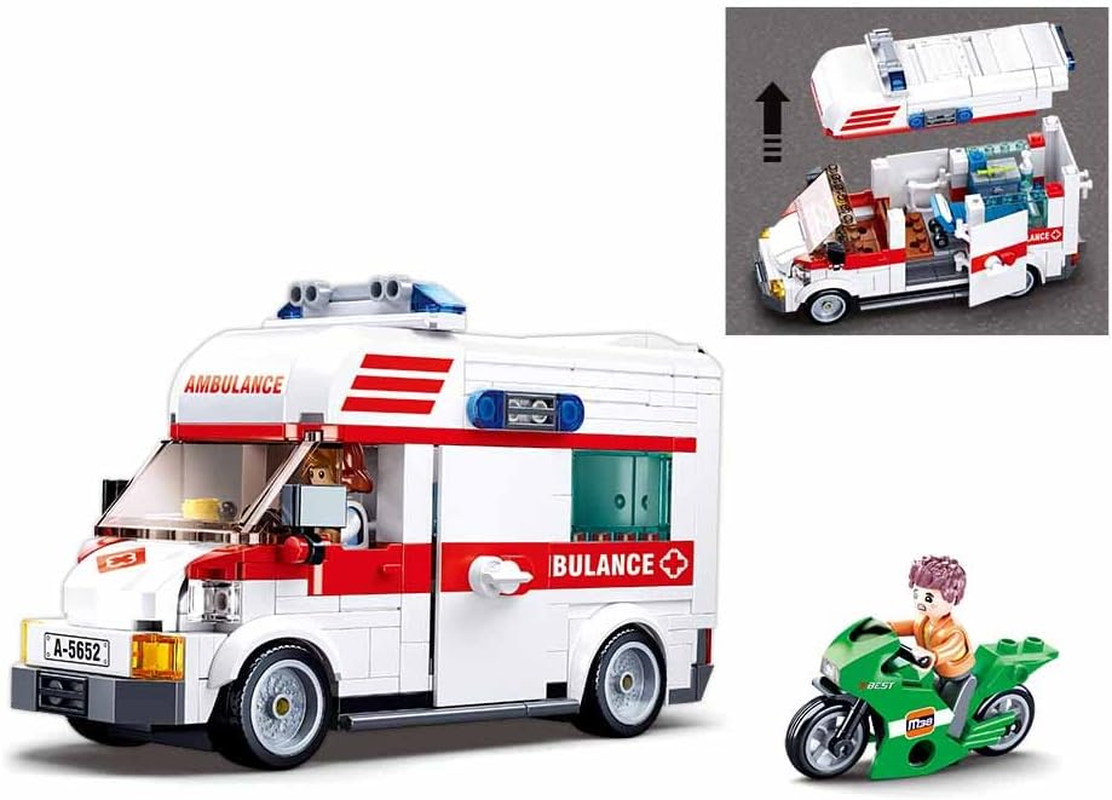Sluban M38-B1065 Town-Ambulance 328Pcs