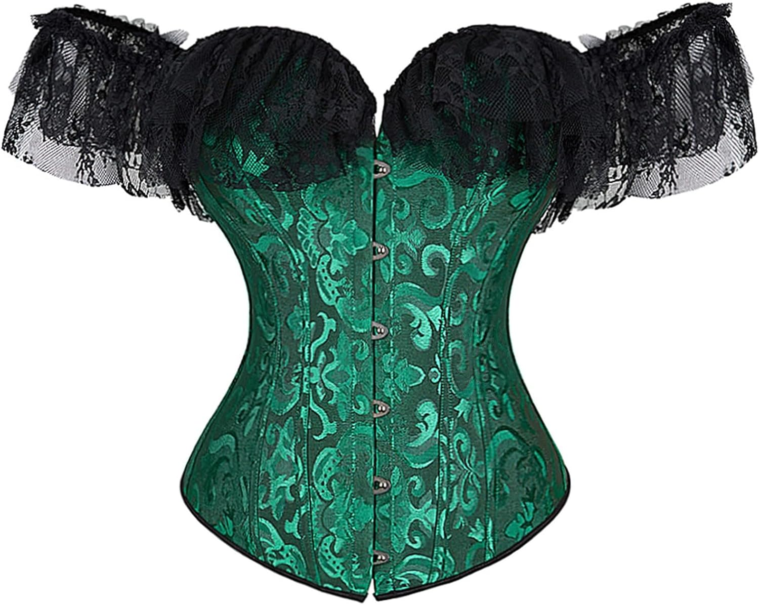 Generic Corset Tops for Women Western Shapewear Bustier Vintage Bustier Top Steampunk Pirate Corsets Adult Halloween Costumes