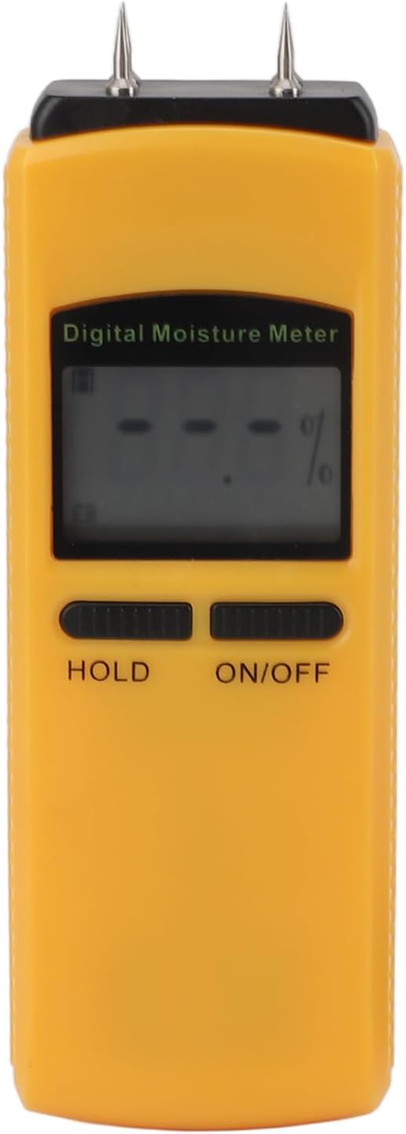 Wood Moisture Meter Portable Digital Damp Detector LCD Display Moisture Tester for Firewood Wall Paper Floor image number 3