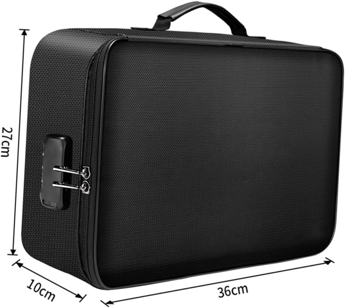 Large Capacity File Bag Fireproof and Document Organizer for Office and Home image number 5
