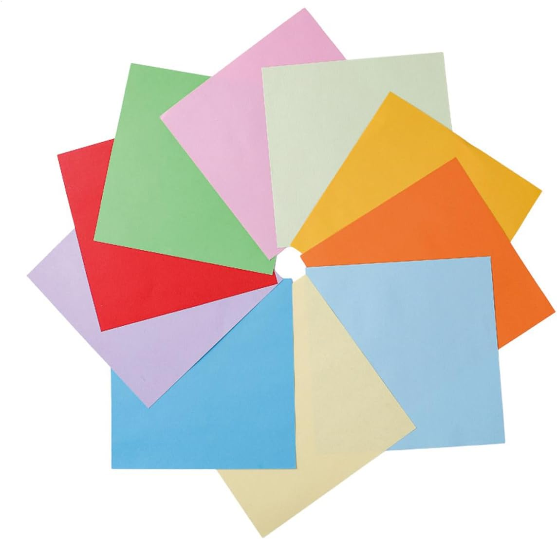 6 Inch Origami Paper,200 Sheets Craft Colored Paper - 10 Vivid Colors,Double Sided Colored Square Paper,Origami Kit Gifts