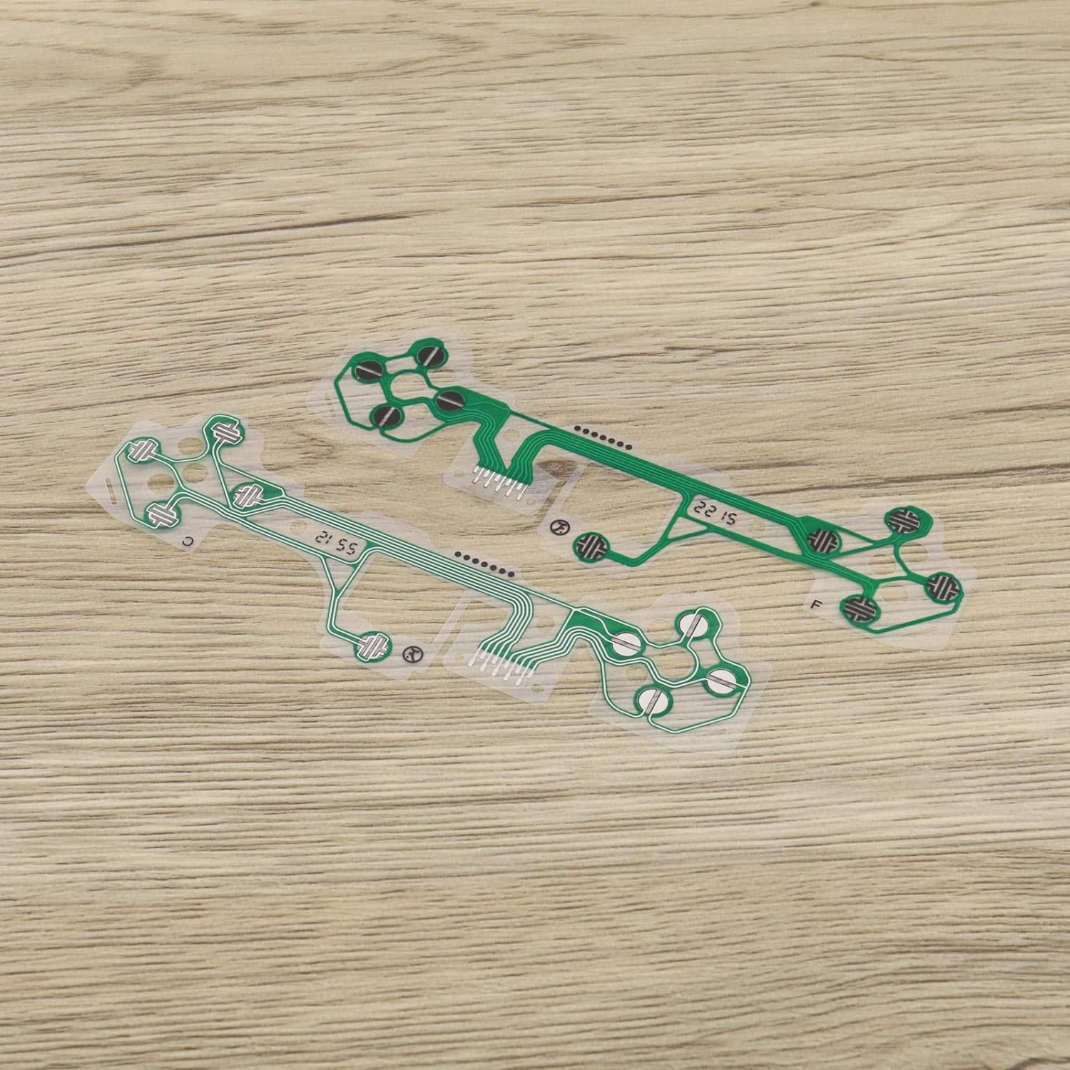 VGOL 4Pcs V2 Conductive Film Membrane Replacement Compatible with PS5 FPC Flexible Ribbon Cable Electronic Accessories Green image number 2