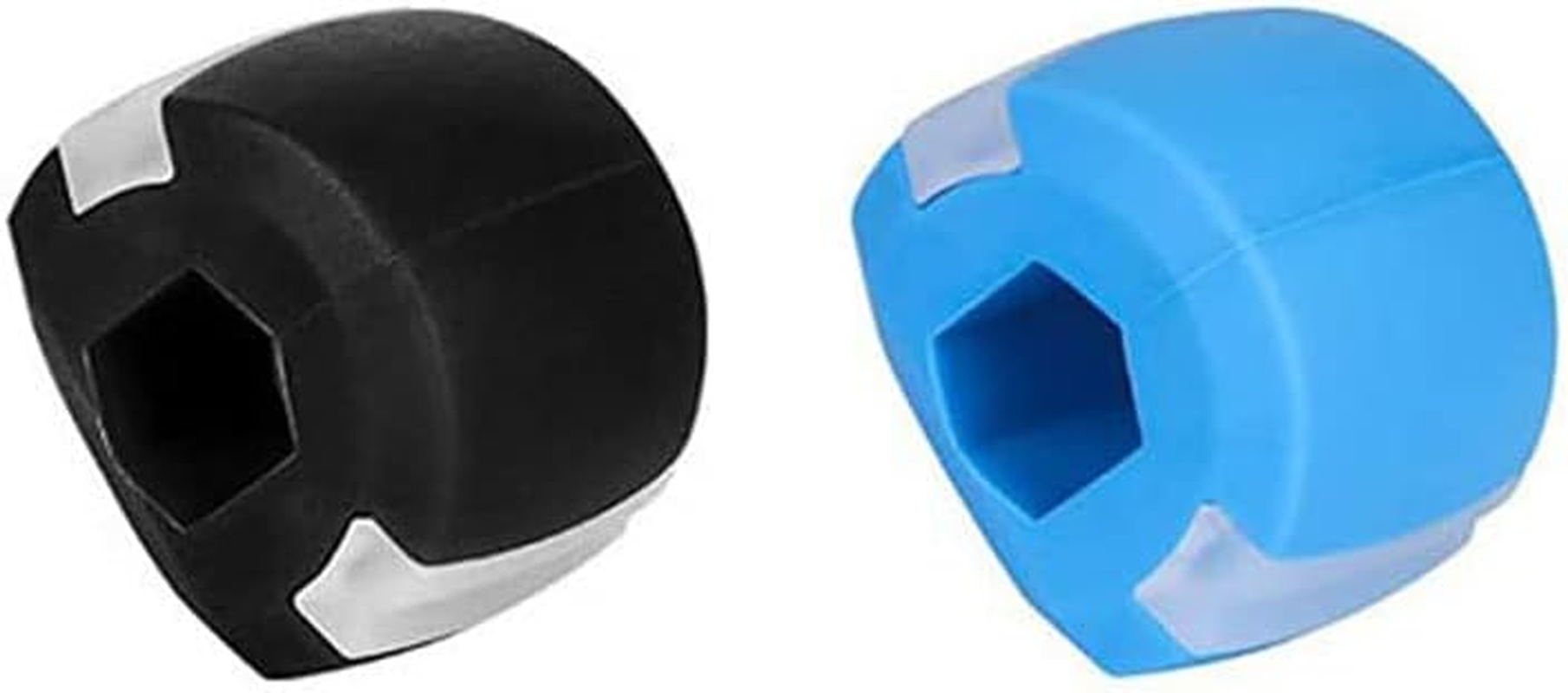 HNHN Jaw Exerciser Double Chin Reducer Jawline for Women and Men, Define Your Jawline, Slim Tone Face,Face Shaper Remover to Look Younger Healthier,Facial (Black) image number 2