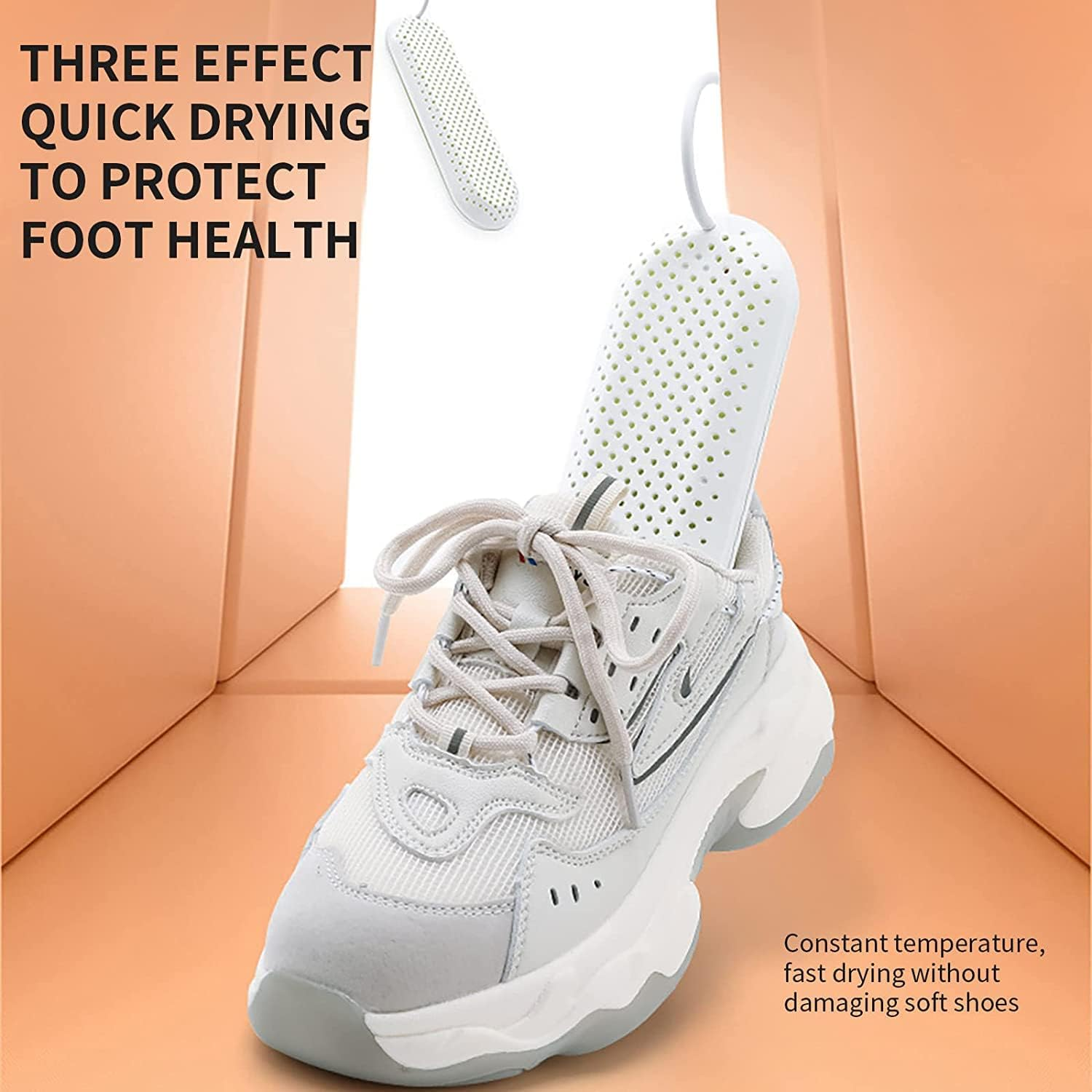 IODOO Shoe Dryer, Portable Footwear Dryers with Disinfect, Winter Household Essential for Family, Folding Foot Warmer Quick Drying for Shoes, Gloves, Socks, Ski Boots image number 4