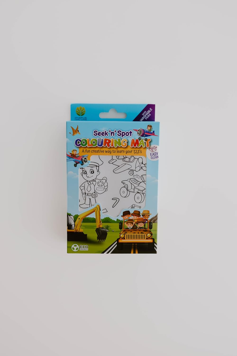 Nourish by Nature Silicone Colouring Mat - Cars and Trucks image number 4