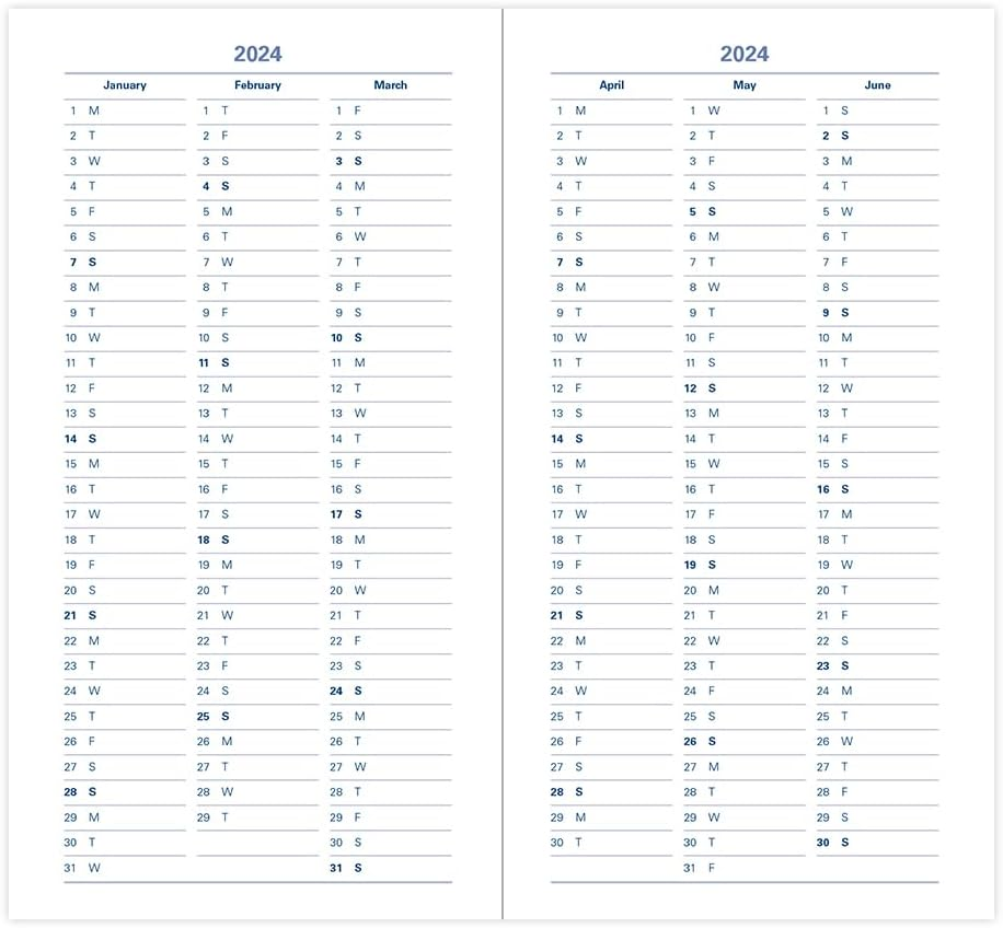 Letts of London Woodland Medium Pocket Week to View 2024 Diary, Pink image number 1