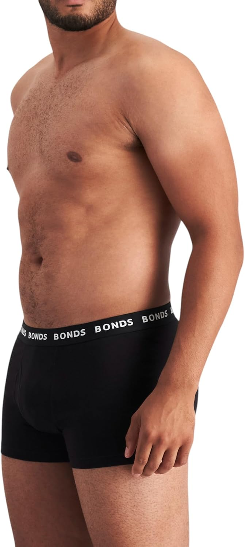 Bonds 5 X Mens Everyday Trunks Underwear Black Undies image number 3