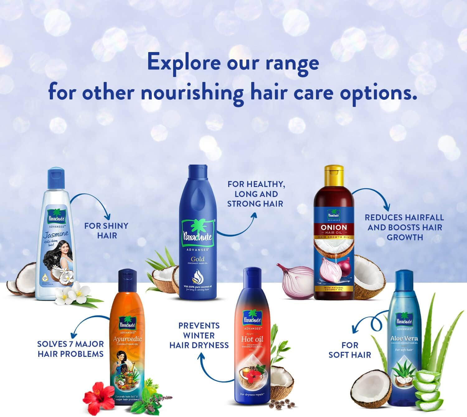 Parachute Advansed Jasmine Coconut Hair Oil, 500Ml image number 1