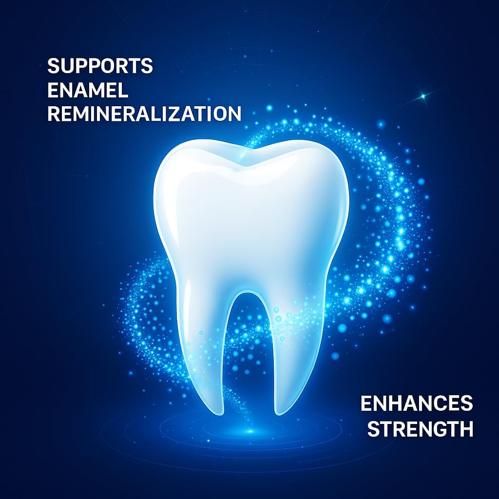 Microcrystalline Hydroxyapatite Powder, Hydroxyapatite Tooth Powder &ndash; Ultra-Fine Mhap for Enamel Care & Fresh Breath, Mouthwash & Tabs (2) image number 4