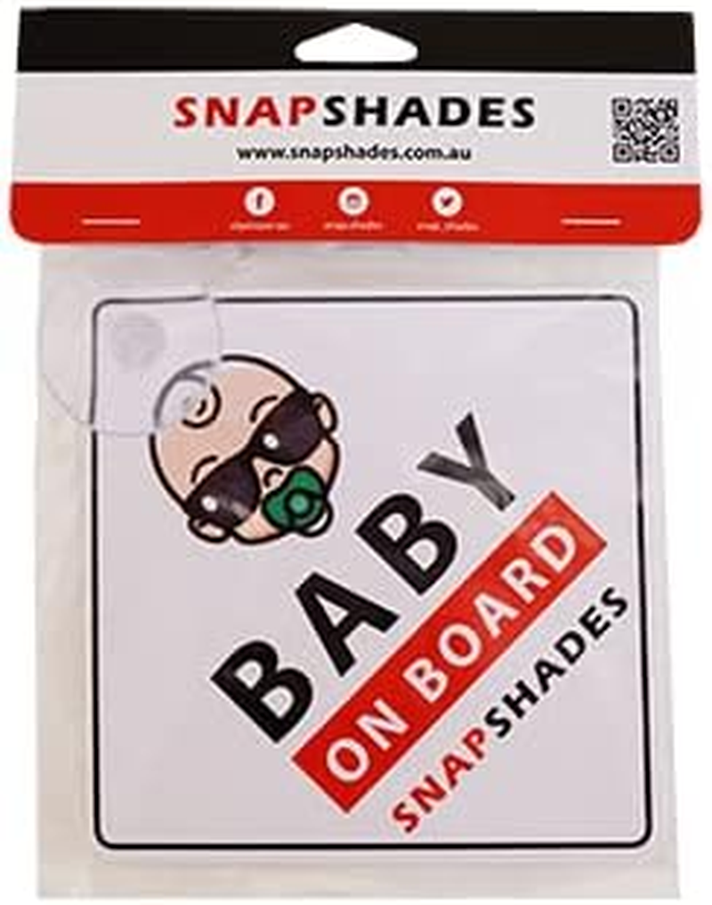 Genuine SNAPSHADES Baby on Board Sign image number 3