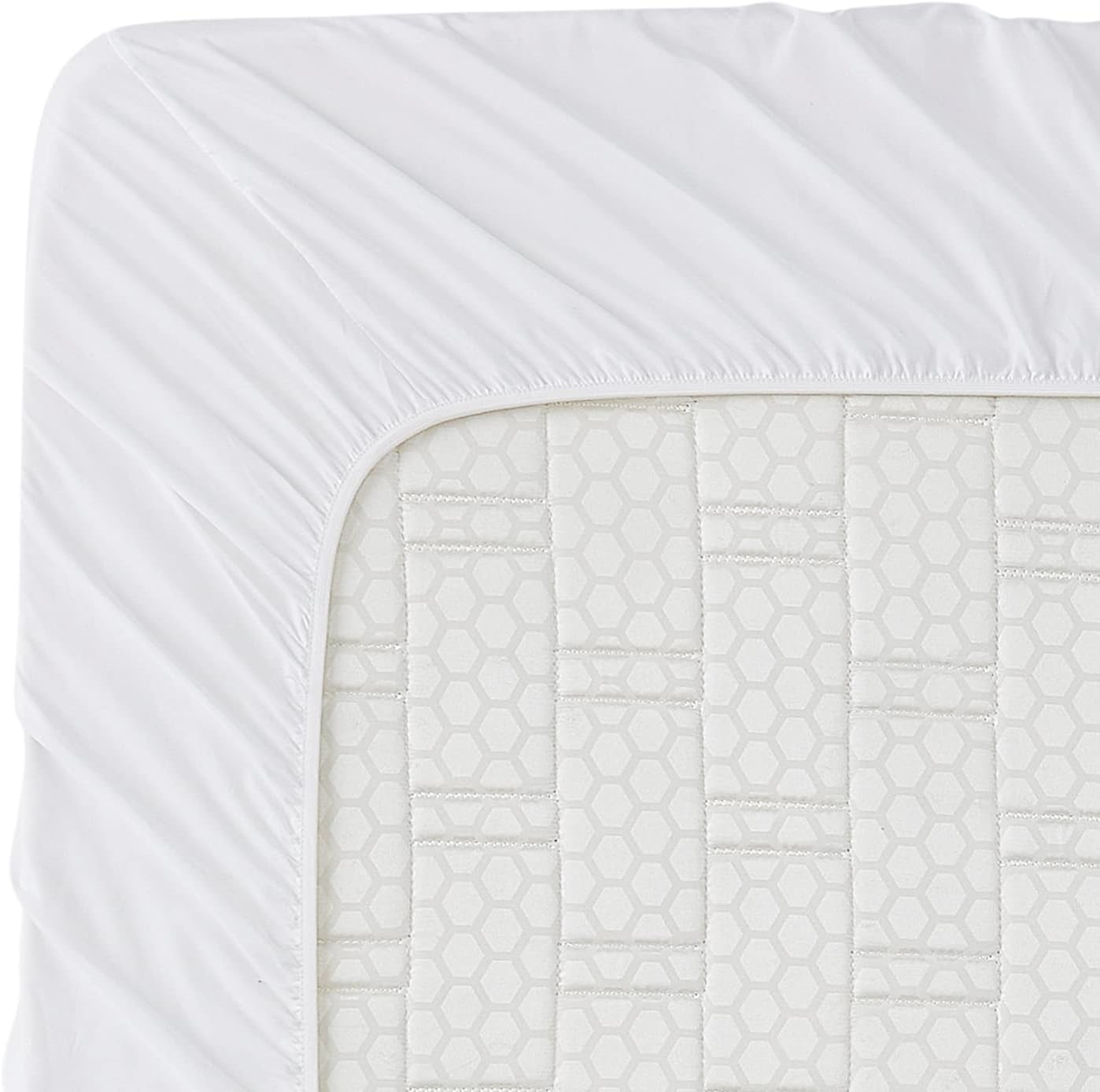 Clara Clark Premier 1800 Collection 4Pc Bed Sheet Set - Full (Double) Size, White, image number 4