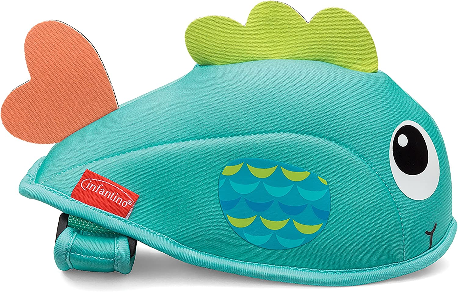 Infantino Cap the Tap Bath Spout Cover, Unisex Multicolor Bath Accessory, Whale image number 5