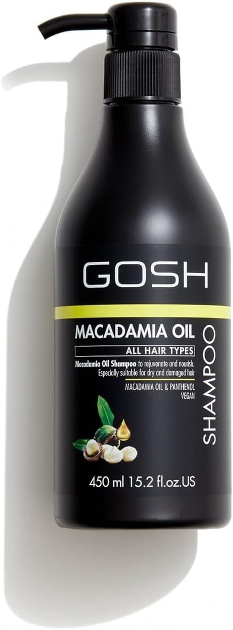 Gosh Macadamia Oil Shampoo 450 Ml