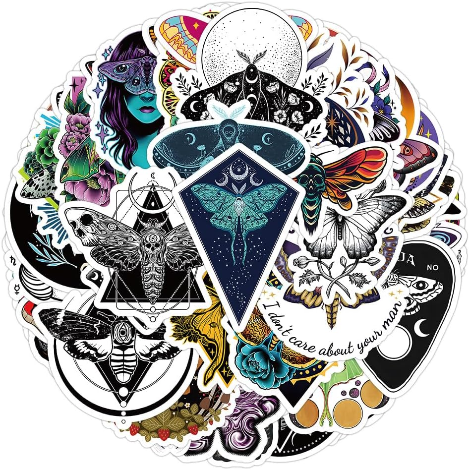 50 Packs Paris Stickers Water Bottles Laptop Phone Computer Guitar Skateboard Hydroflasks Addicted to Paris Vinyl Sticker Waterproof Aesthetic Trendy Decals for Kids Teens Girls Adults