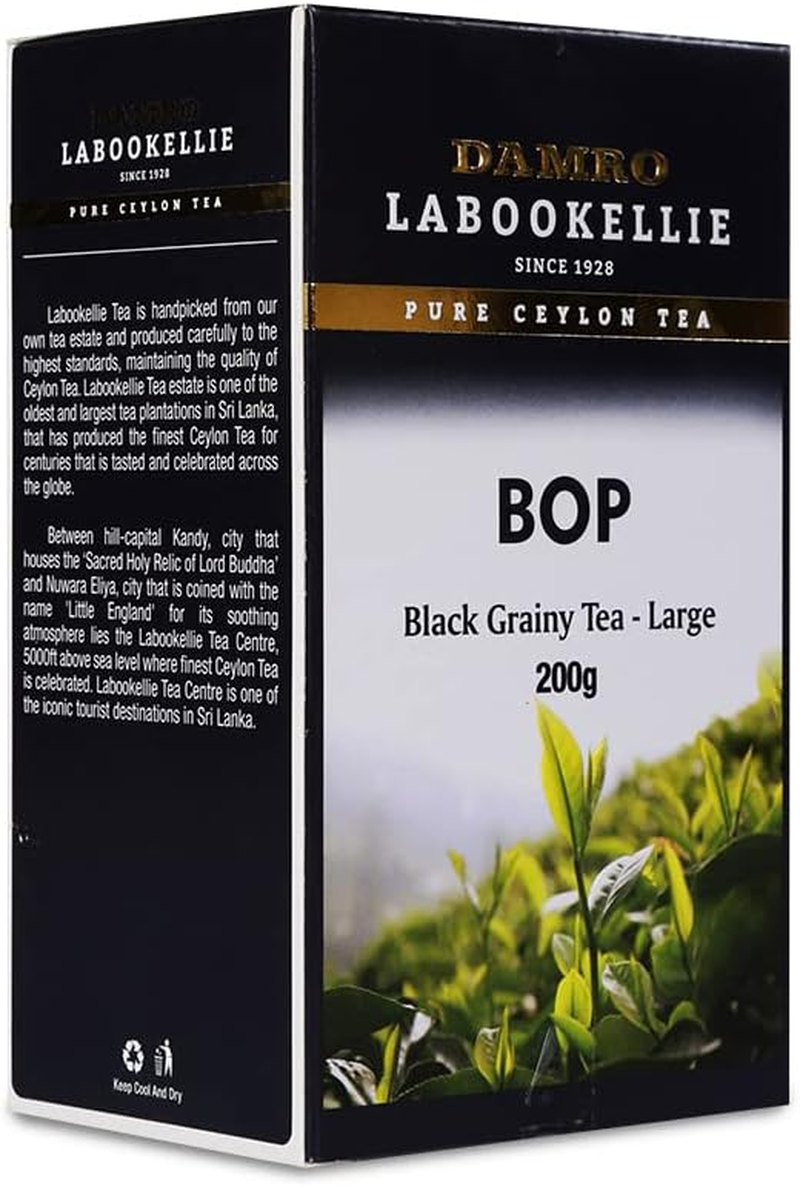 Damro Labookellie BOP Black Tea 200 G