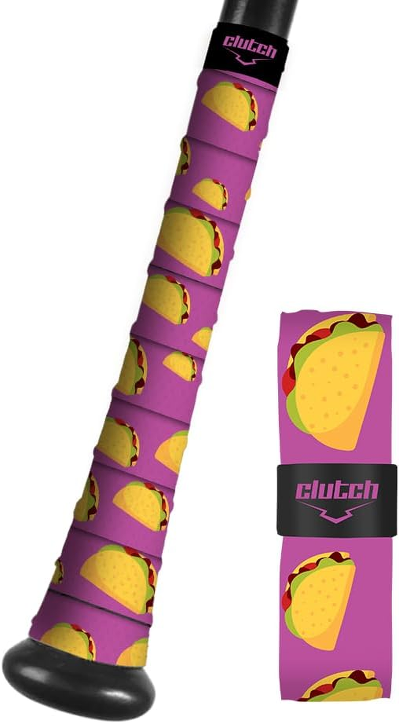Clutch Sports Apparel Baseball & Softball Bat Grip Tape, 1.1Mm, All-Weather Performance for Multi-Sport Handles, Adjustable & Non-Slip - Bananas image number 7