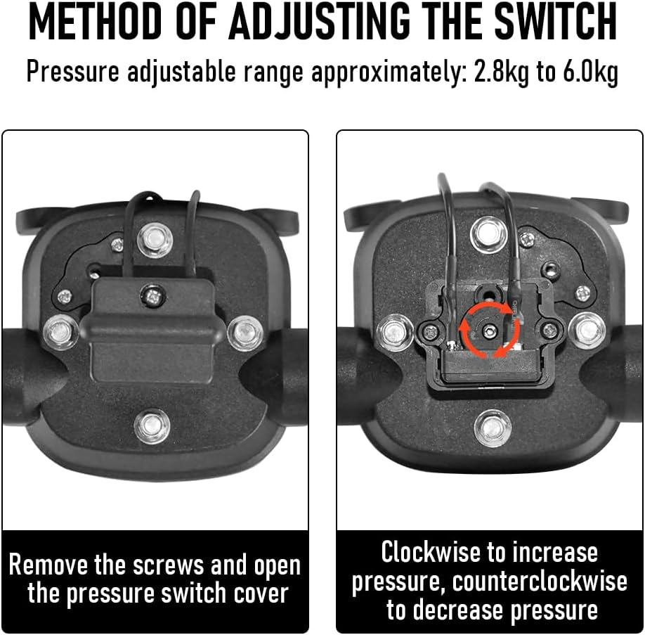 ALSTON 230V High Pressure Water Pump Diaphragm Self Priming 40PSI 4.5GPM 17L per Min for Agricultural Irrigation Cooling Water Circulation Liquid Transfer image number 3