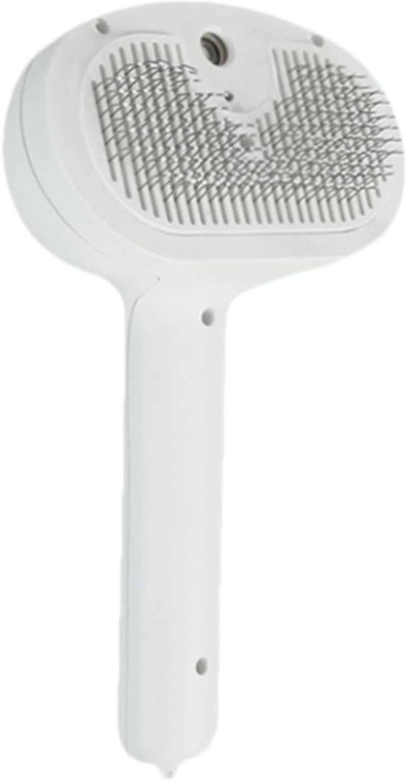 Steam Cat Hair Brush | Dog Slicker Steamy Brush - Hangable Pet Hair Brush with Mist and Release Button, for Tangles and Shedding image number 4