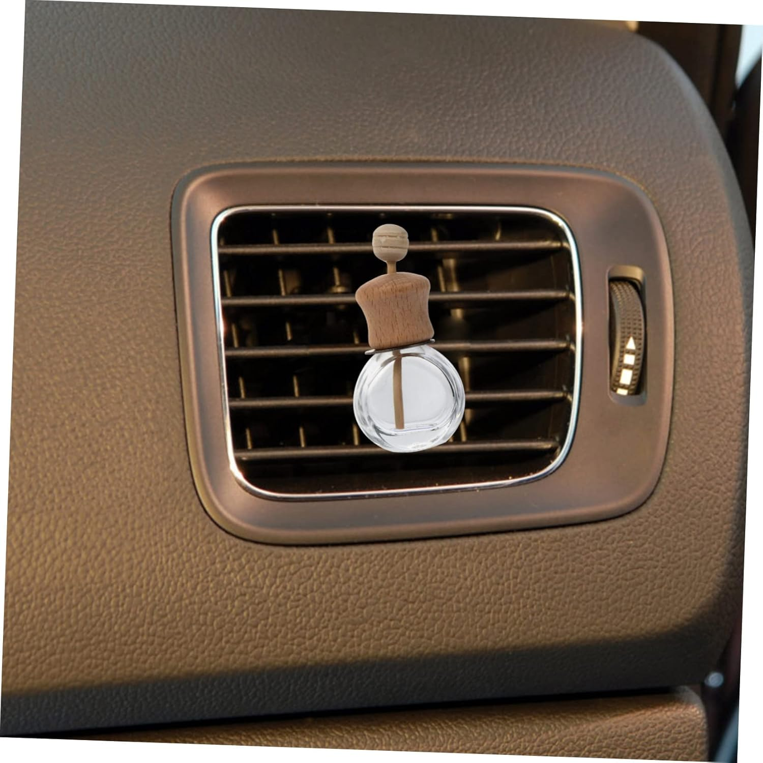 GARVALON 3Pcs Car Perfume Empty Bottle Aromatherapy Fragrance Bottle Home Car Air Freshener image number 5