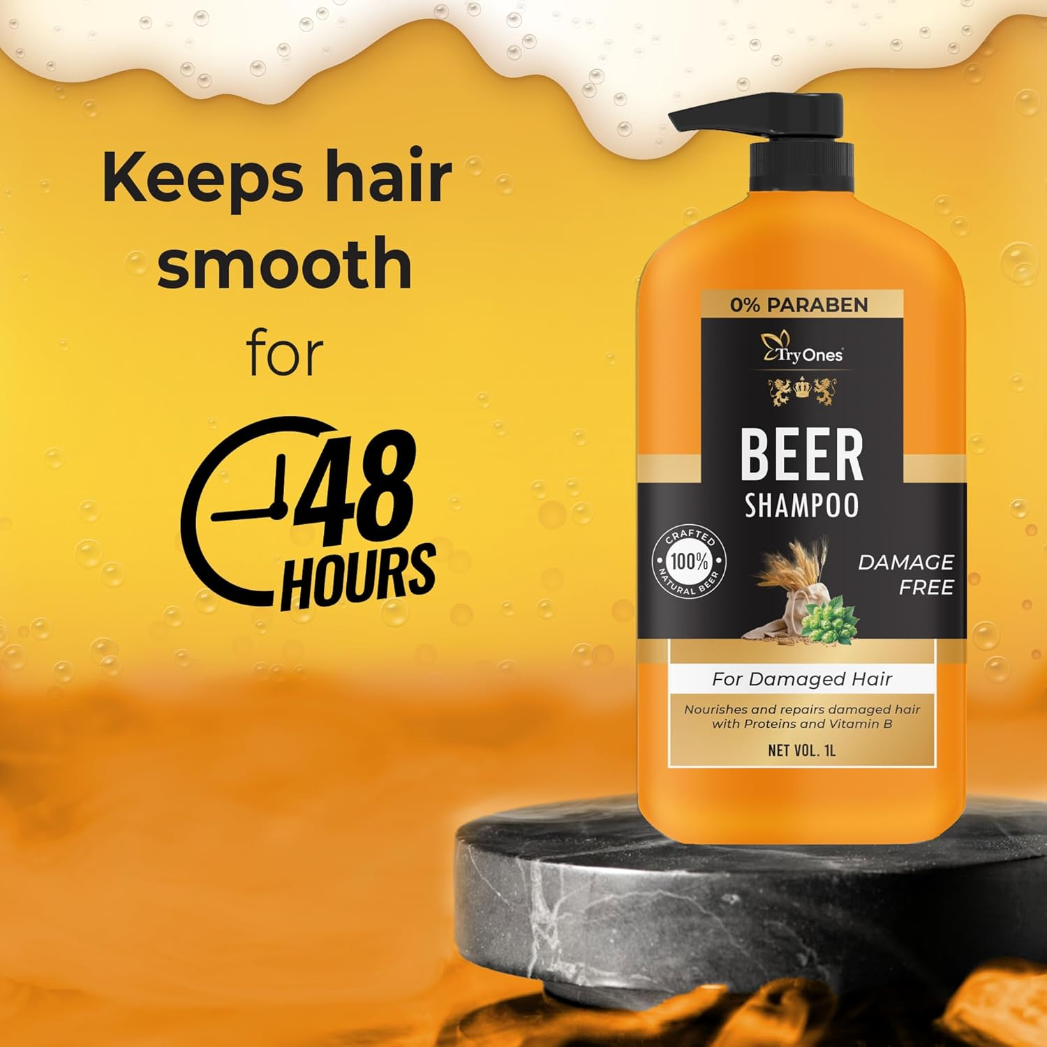 TRYONES Beer Shampoo