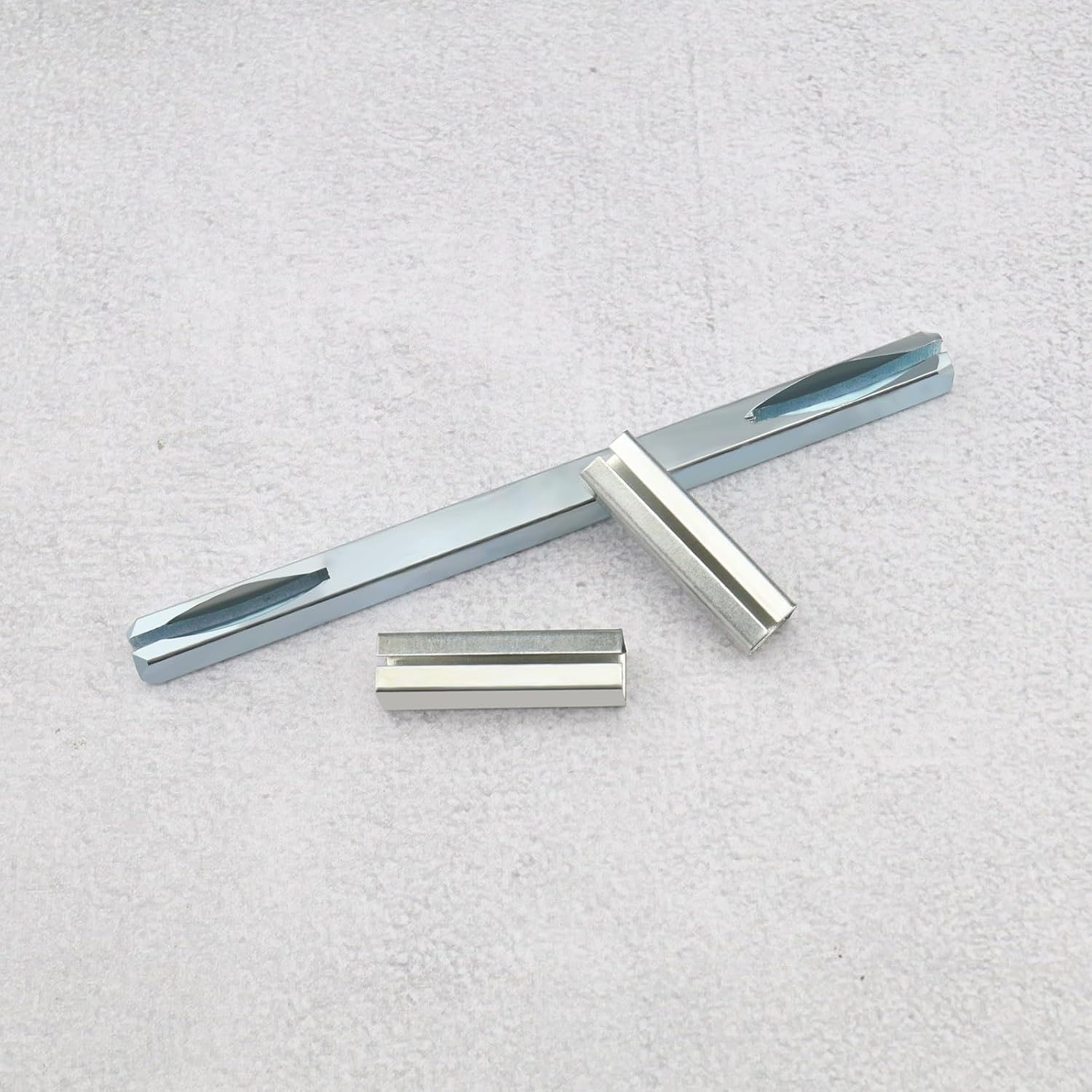 LT Easiyl 2PCS 6.9Mmx110Mm Door Handle Spindle Rod Door Lock Handle Lock Cylinder Solid Steel Fixing Pin Square Spindle Bar for Door Handles Knobs image number 1