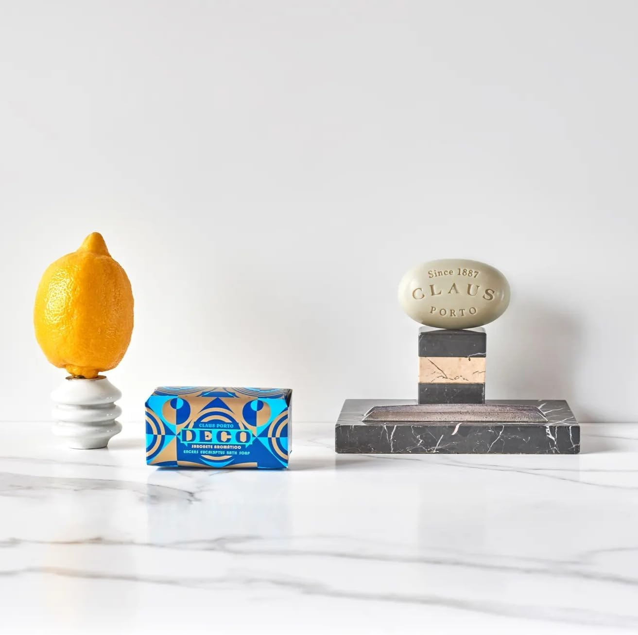 Claus Porto Deco Bath Soap, Lime Basil, 160Ml image number 4