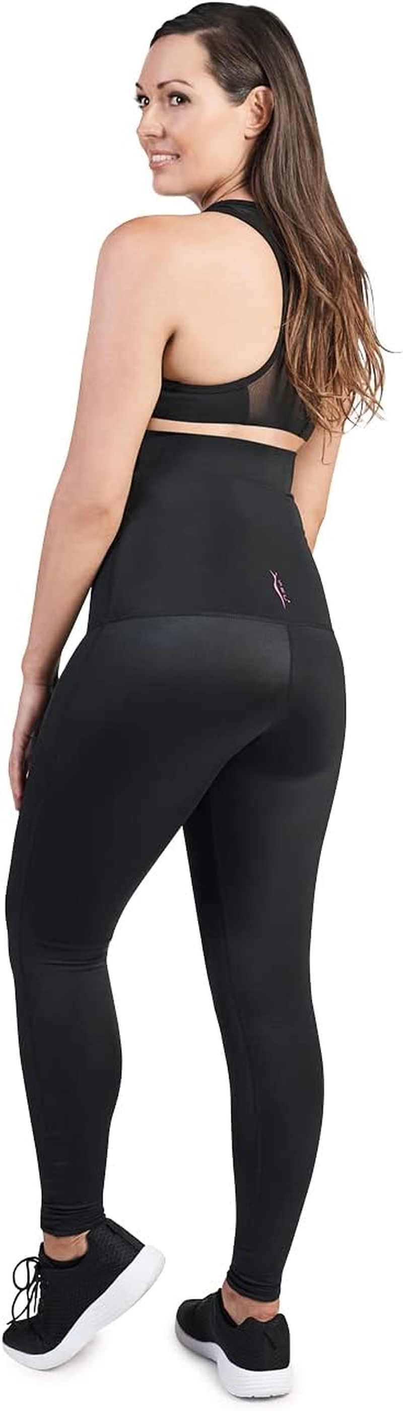 SRC Recovery Post Partum Leggings for Women High Waist Full Length Black image number 2