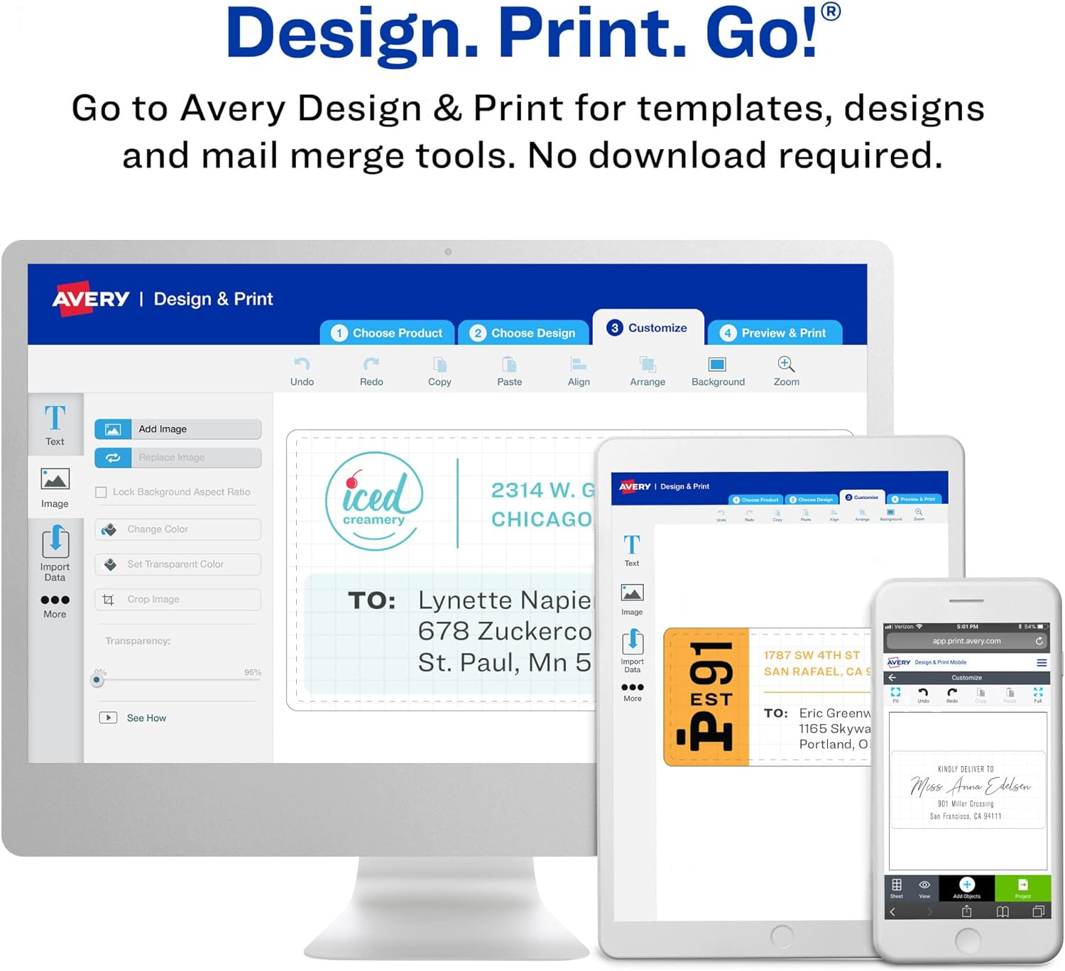 Avery&reg; CD/DVD Labels, Permanent, 8692, Matte White, Pack of 40 image number 3