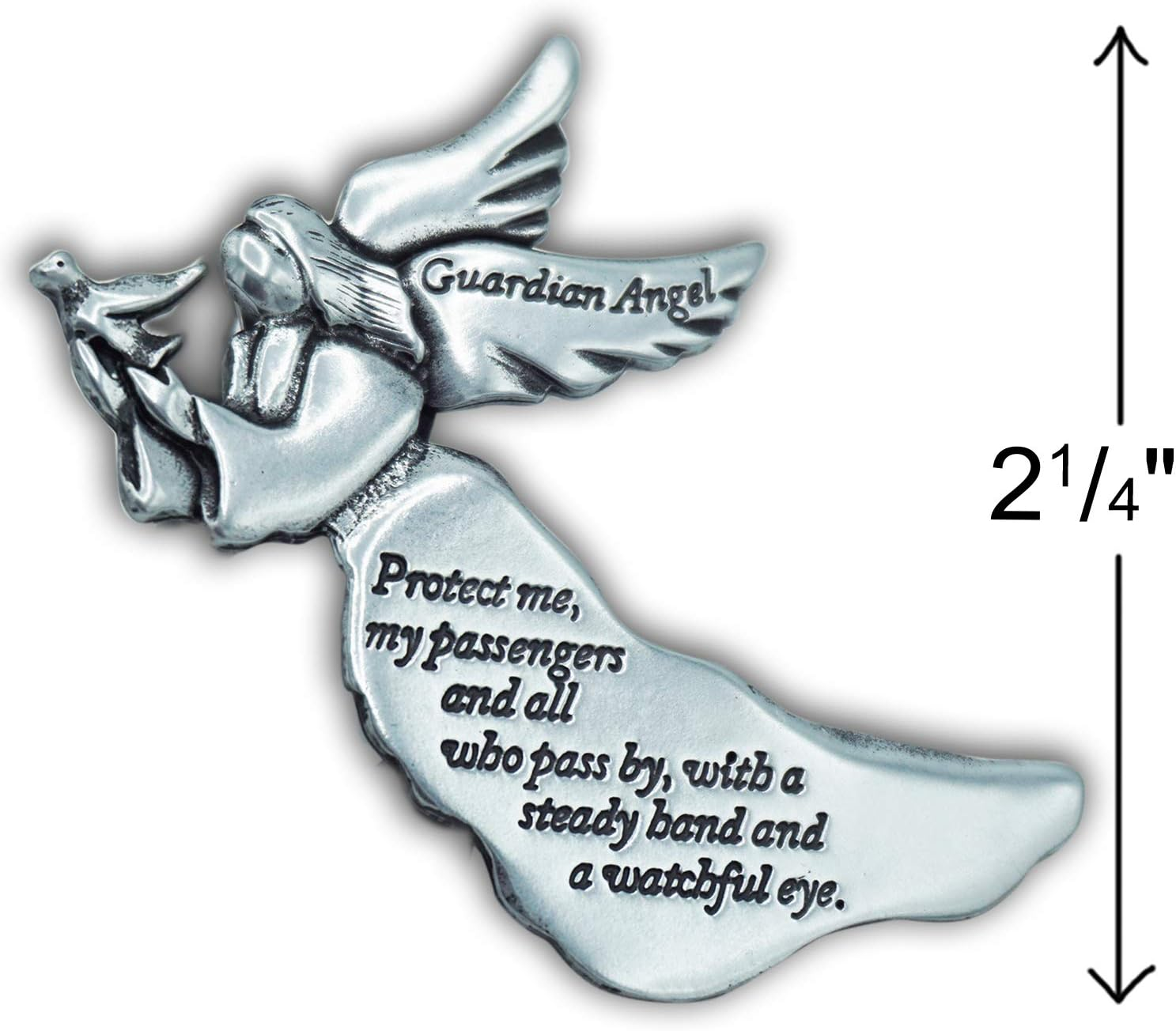 Cathedral Art (Abbey & CA Gift Guardian Angel Sun Visor Clip, Multicolored image number 2