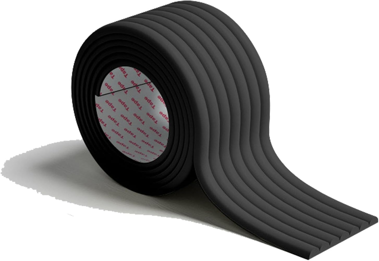 Teething Proofing Crib Covers Bunk Protectors Kit Corner Adhesive Tape Protectors Wallpaper Padding Side Edge Bunk Ladder Bunk Step Cover Protective Foam Cushion Rails (Black) image number 4