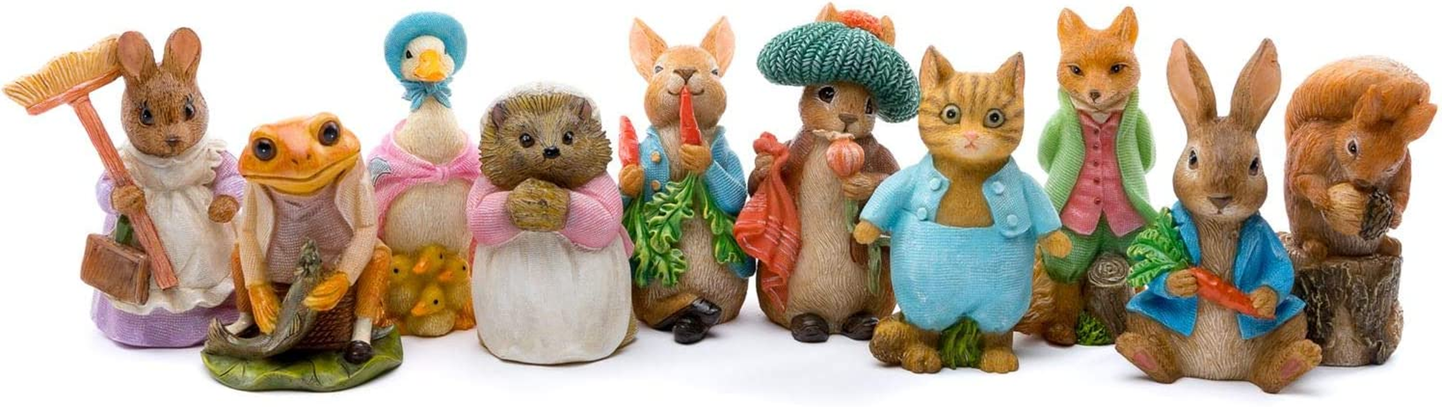 Jardinopia Garden Decor Beatrix Potter Hunca Munca Stake Topper image number 3