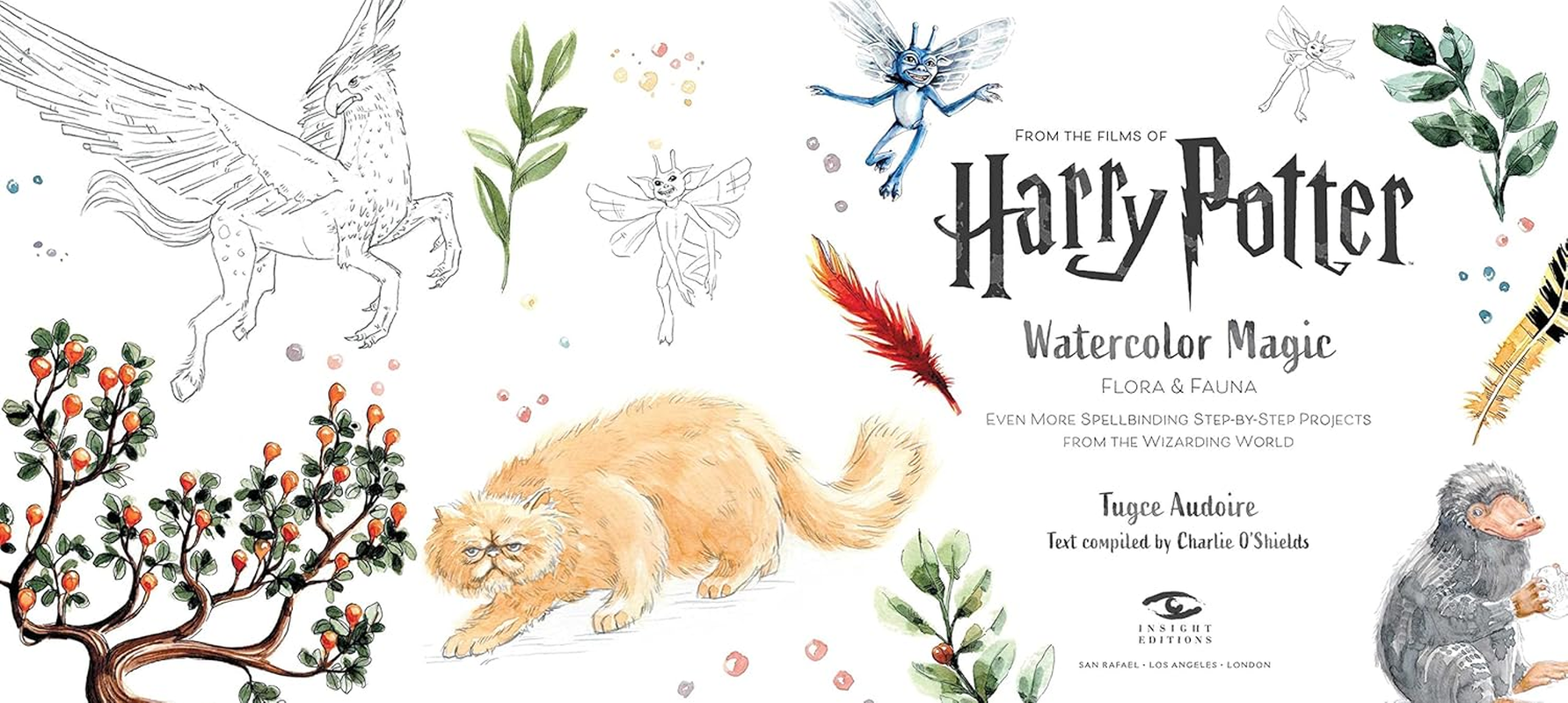 Harry Potter: Watercolor Magic: Flora & Fauna