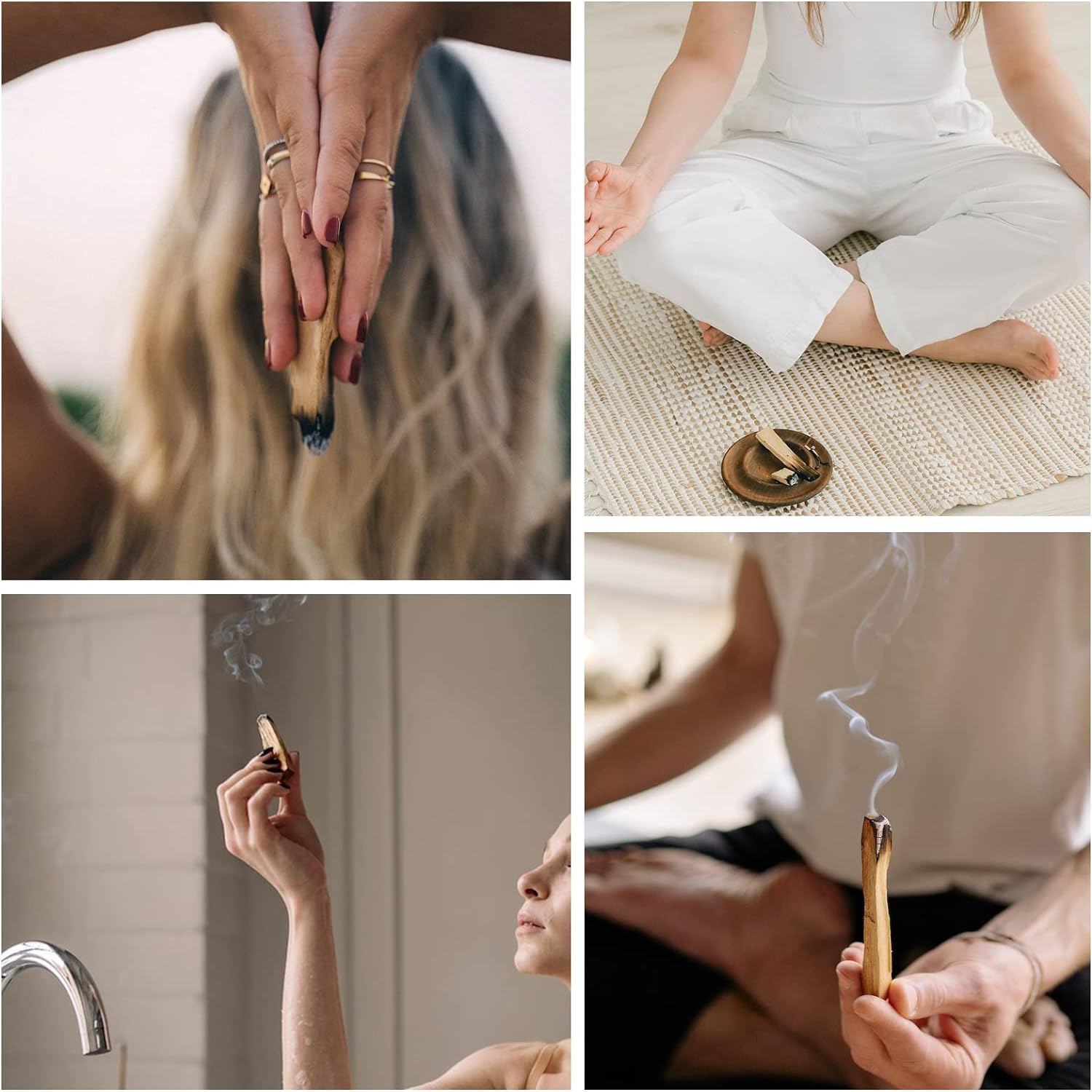 Palo Santo 15 Sticks for Home Relaxation and Cleansing High Resin Spiritual Cleansing Peruvian Palo Santo Wild Harvested Smudging Sticks image number 5