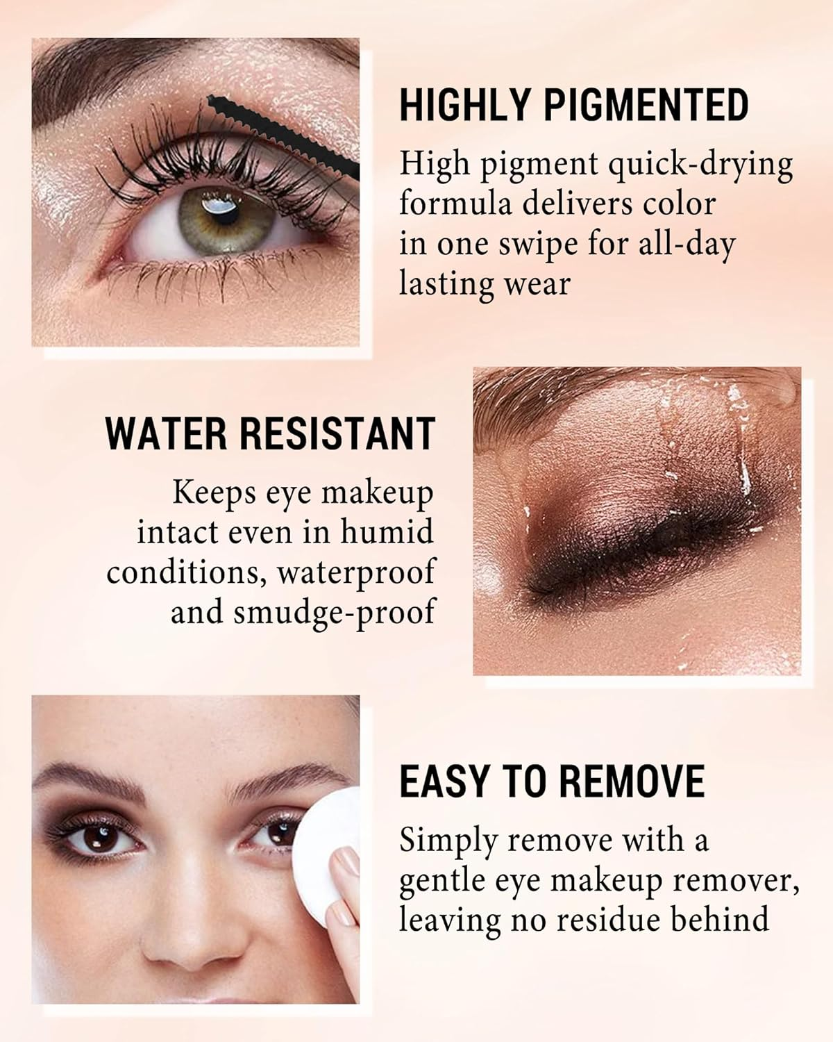 Ultra-Fine Mascara for Short Eyelashes, 2 Pieces, Waterproof Mascara, Purple Long Eyelashes, Durable, Non-Clumping, Highly Pigmented Colourful Mascara Lengthening and Voluminous, Makeup for Cosplay image number 5