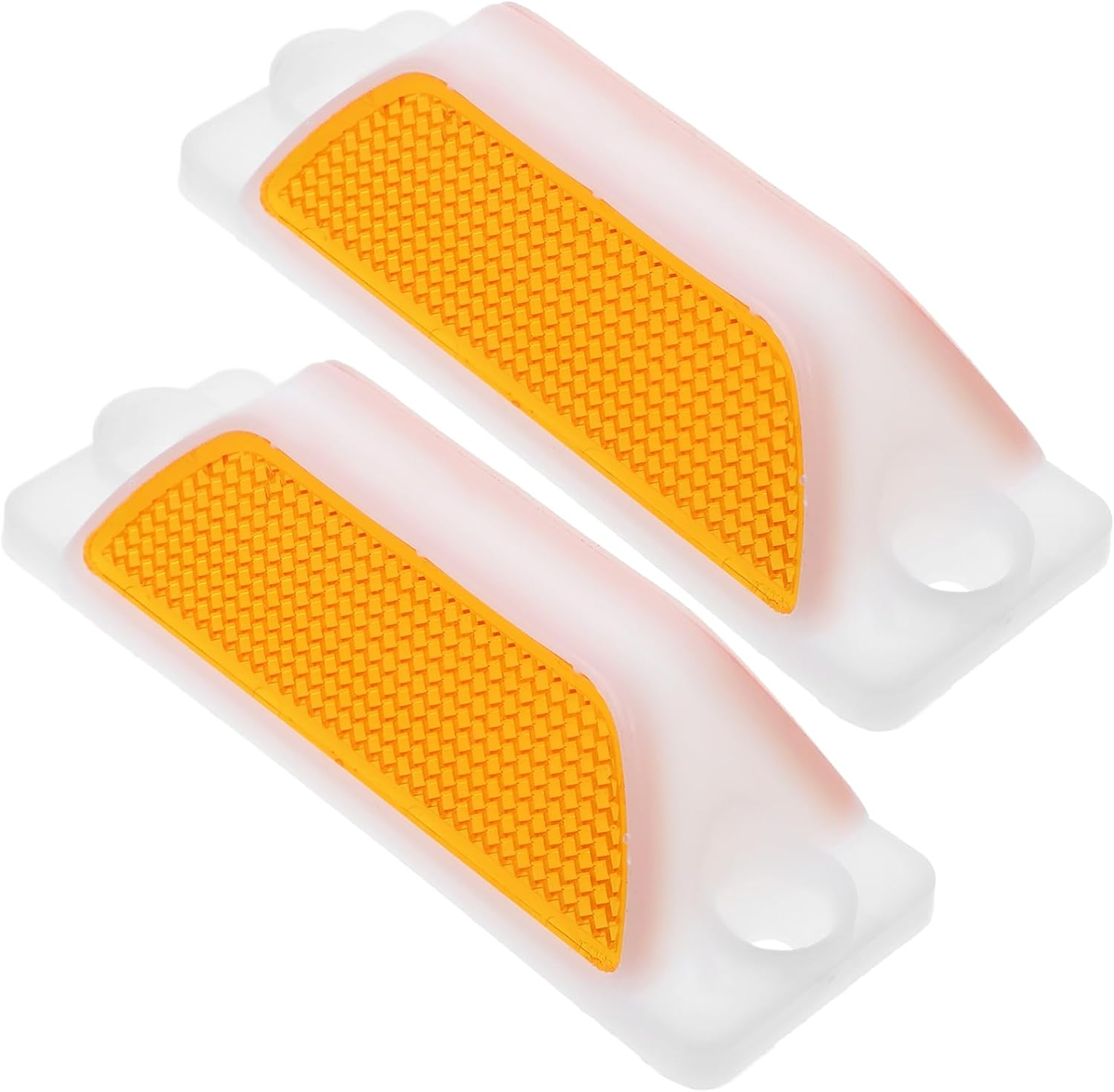 2Pcs Reflective Delineator Markers Weatherproof Road Safety Signs for Driveways Parking Lots Construction Zones image number 1