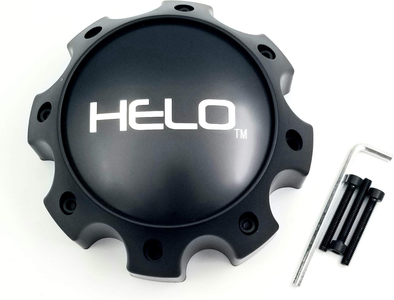 Helo Wheels 1079L170HE1SB S057L170 (MB) CAP-S057L170 Satin Black Center Cap image number 3