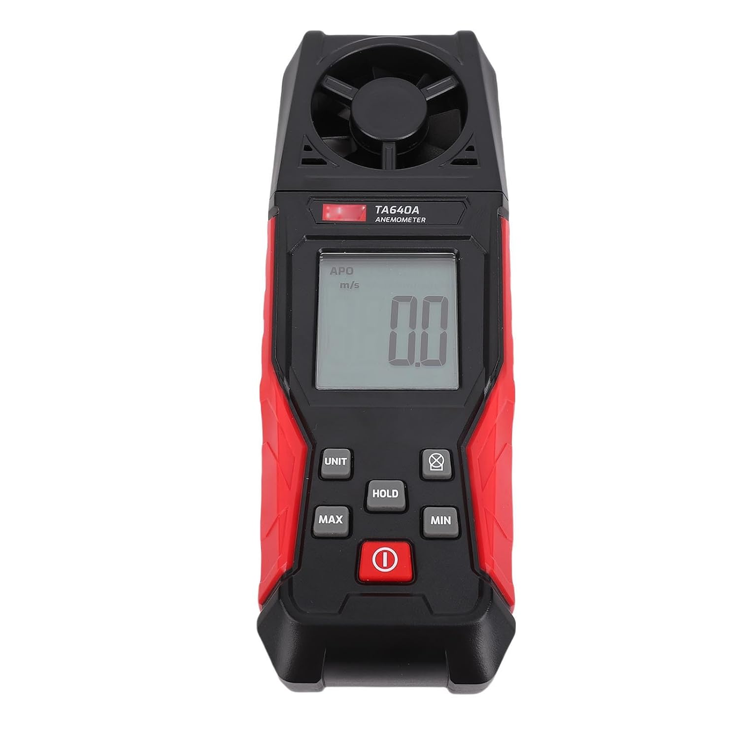 Yosoo Portable Digital Wind Speed ​​Meter with 8 Blades Anemometer for Outdoor Activities Made of Plastic image number 2