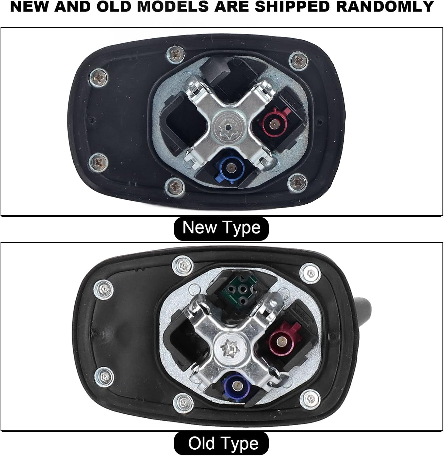 Shark Fin Antenna, Glossy Black Roof Topper 5Q0035507B5FQ Compatible with Skoda Karoq Kodiaq Octavia Superb NP, Car Roof Antenna Replacement, Vehicle Radio Signal Accessory image number 5