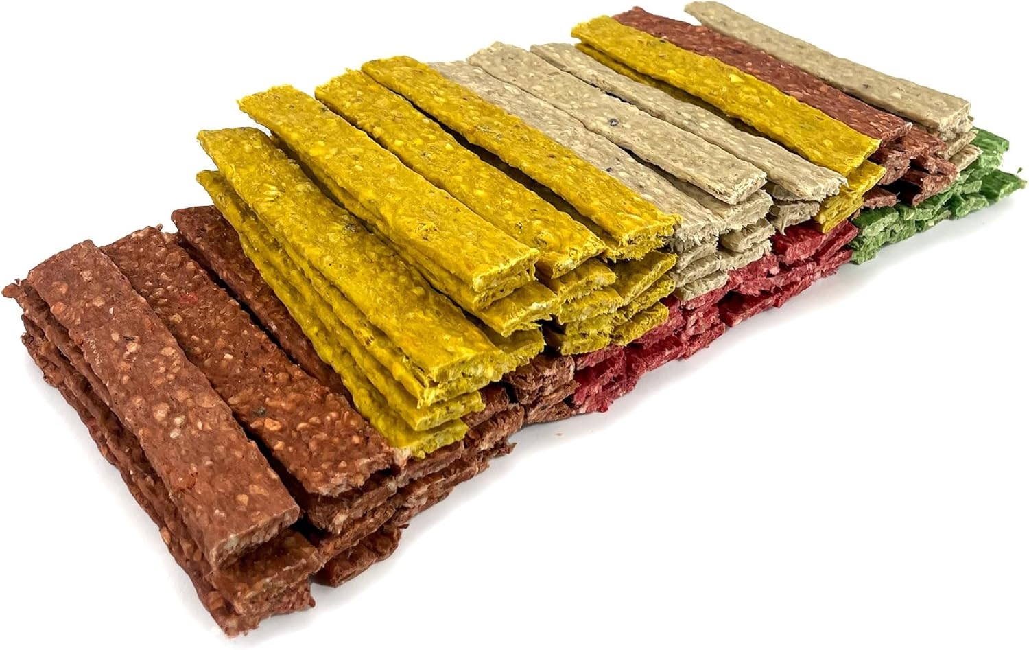 It'S Treat Time Dog Rawhide Munchy Strips 12.5Cm (100 Pack) - Long-Lasting Dog Treats, Dental Chews for Dogs, Teeth Cleaning, Tartar Control, Oral Health image number 2