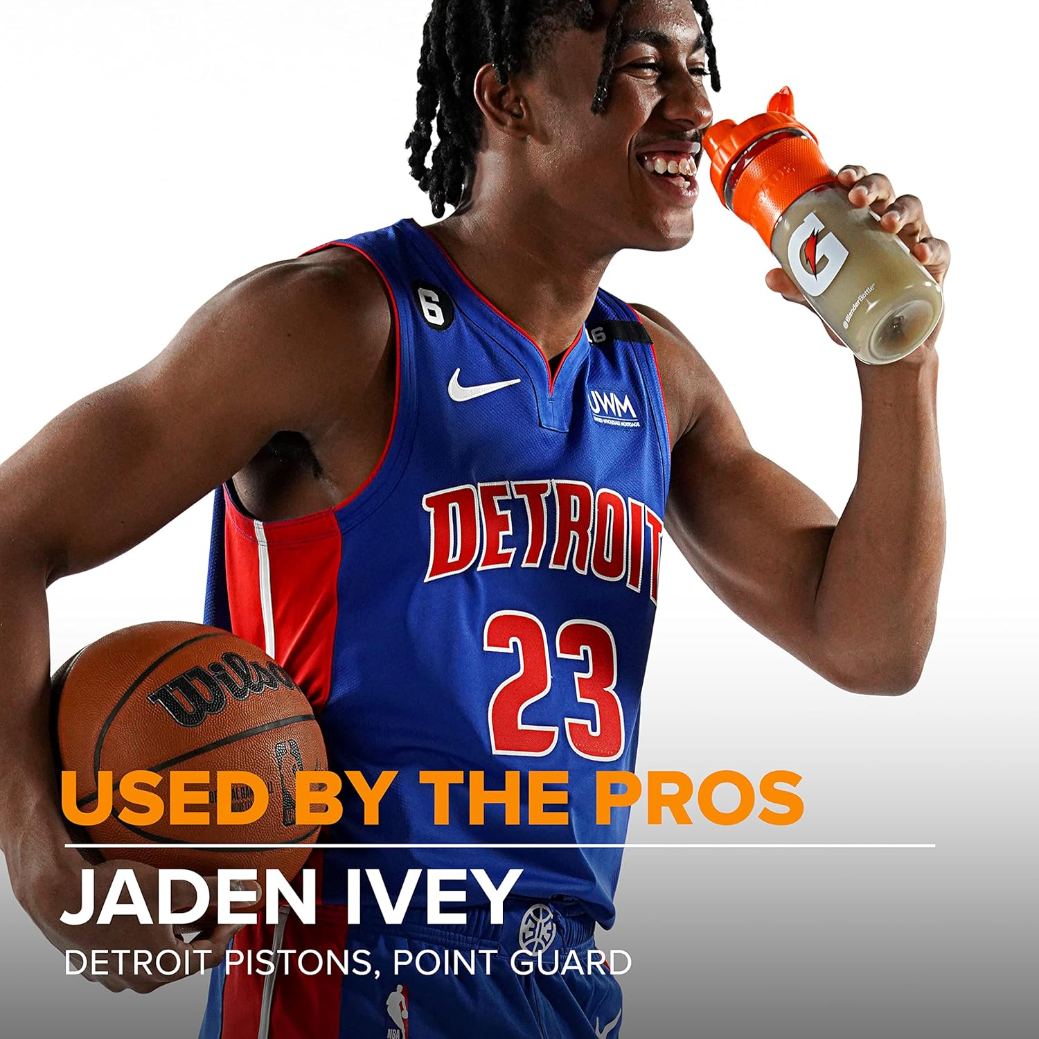 Gatorade Blenderbottle Shaker Bottle, BPA Free, Great for Pre Workout and Protein Shakes