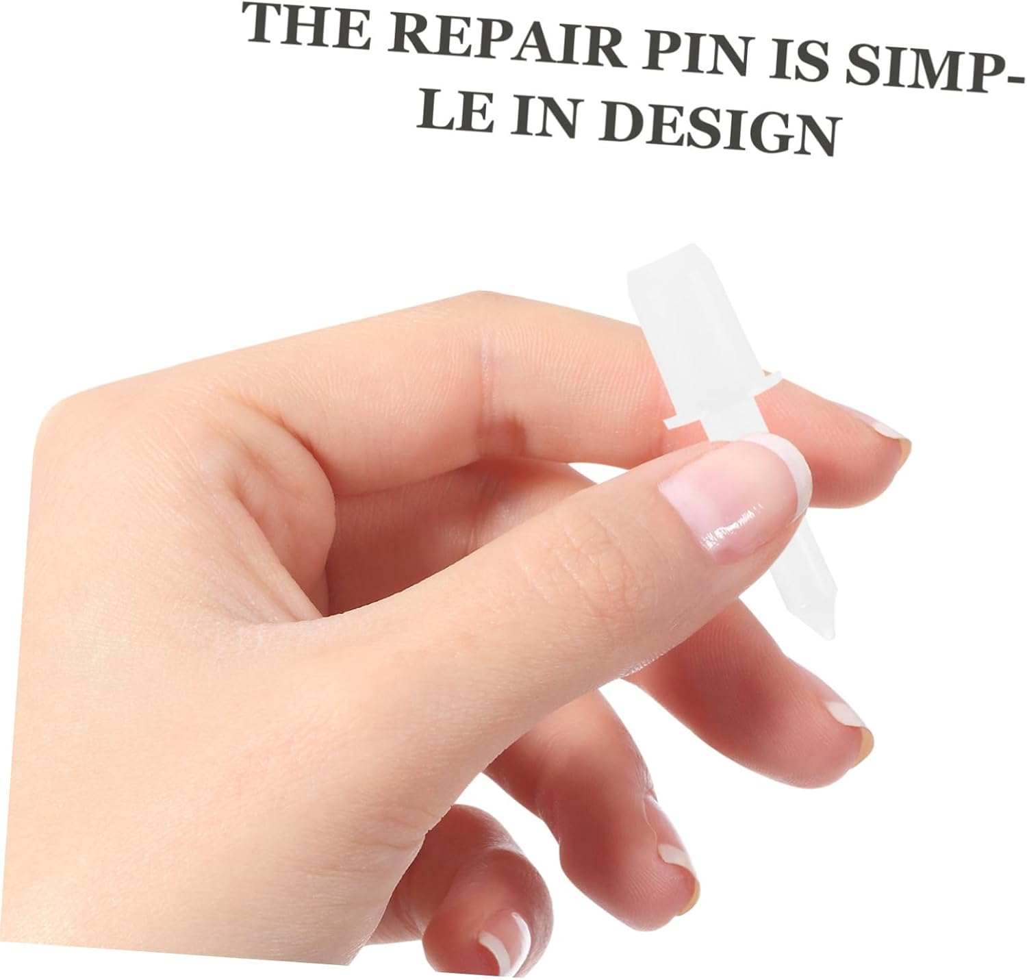 OSALADI Plastic Blinds Repair Pins 80Pcs Shutter Replacement Pins Staple Tool for Window Shutter Repair image number 2