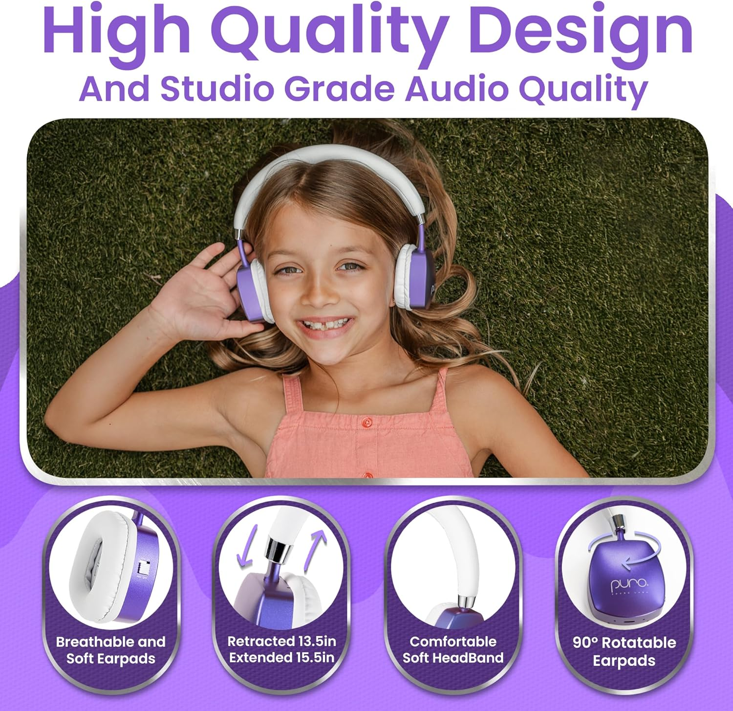 Puro Sound Labs Puroquiet plus (Purple)
