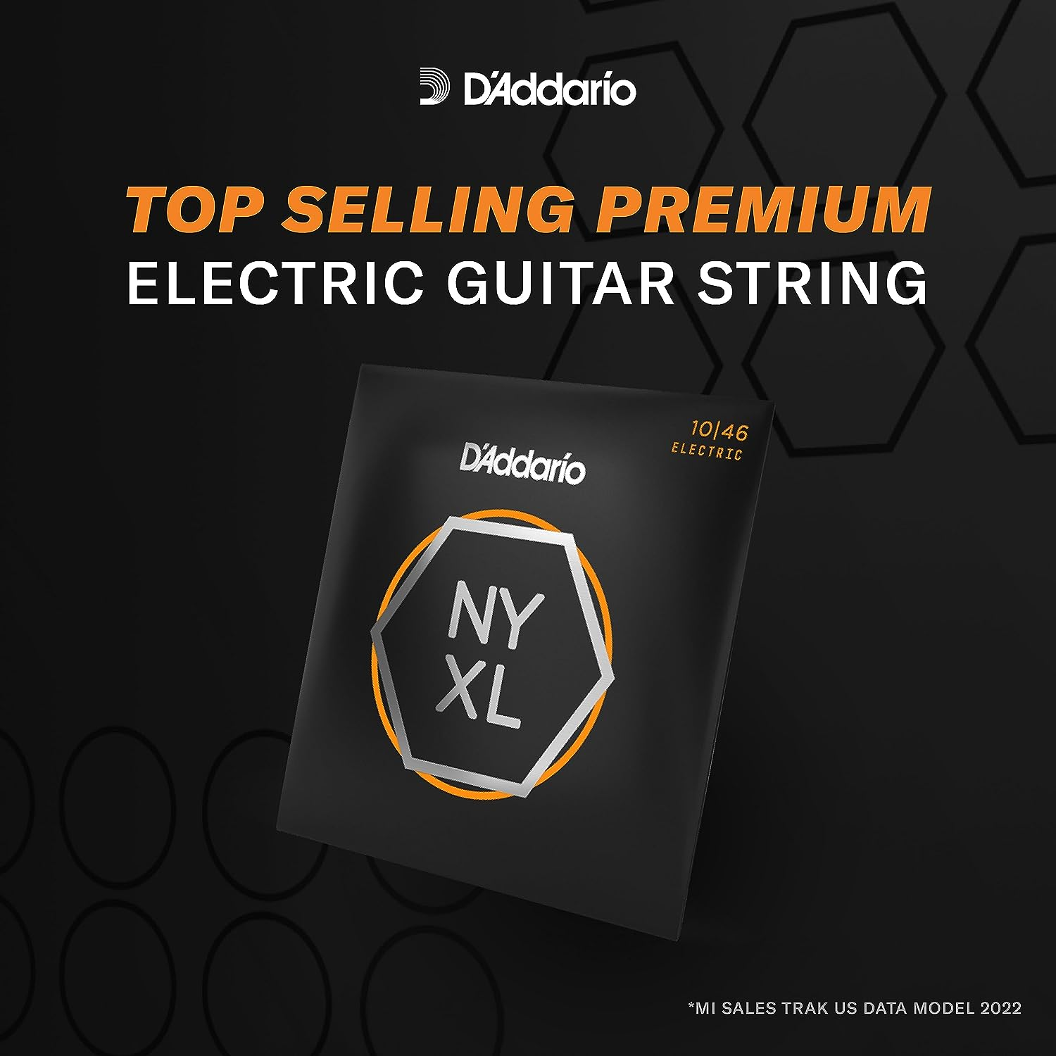 D'Addario NYXL0942 Nickel Plated Electric Guitar Strings, Extra Light image number 4