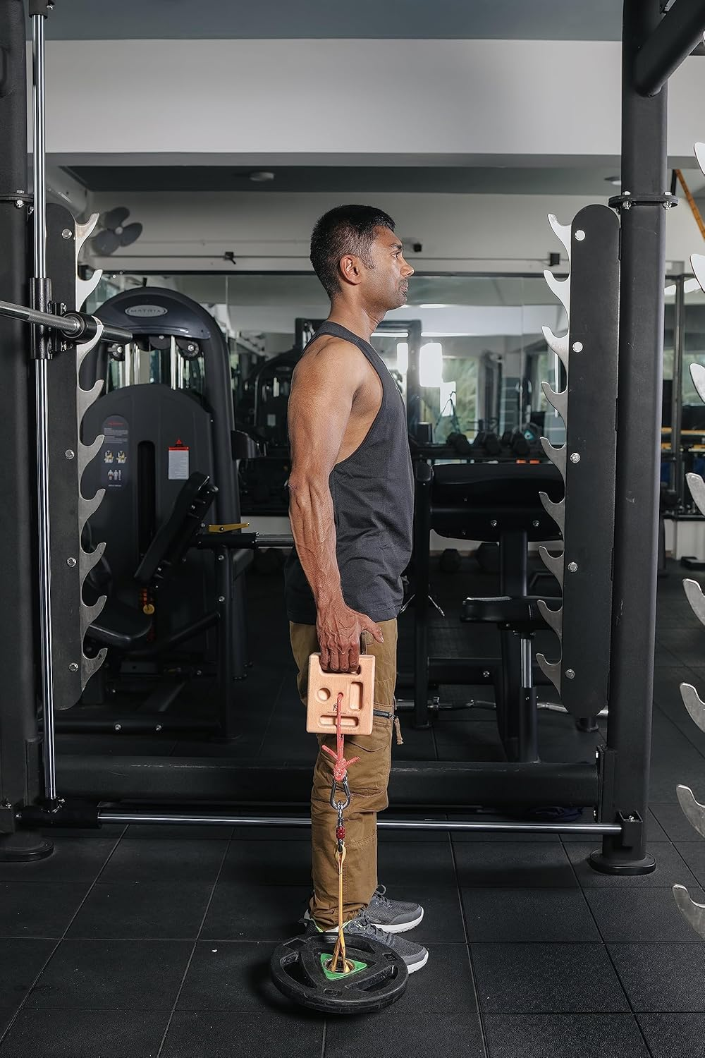 Mountain Rocks Ultimate Portable Hangboard Pair with Strap Loading Pin for Hangboard, Pinch Grip and Farmer Crimp Grip Strength Training