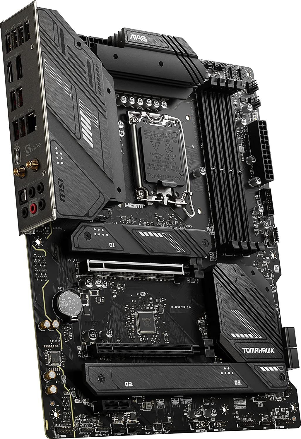 MSI S1700 ATX MAG B760 TOMAHAWK WIFI DDR5 Motherboard image number 3