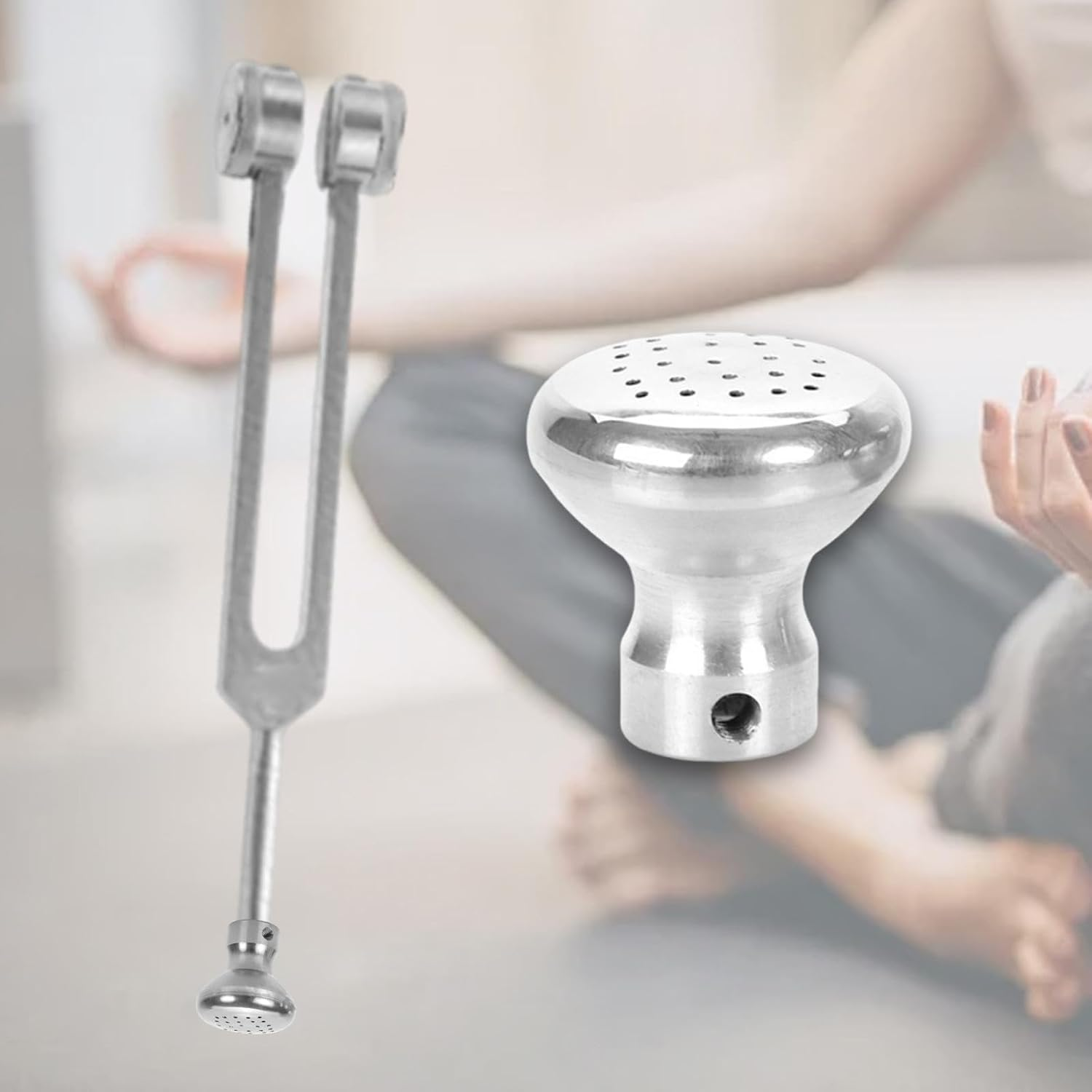 Generic Tuning Fork Boot Holder Accessories for Home Equipment Lightweight Tool, Silver image number 6